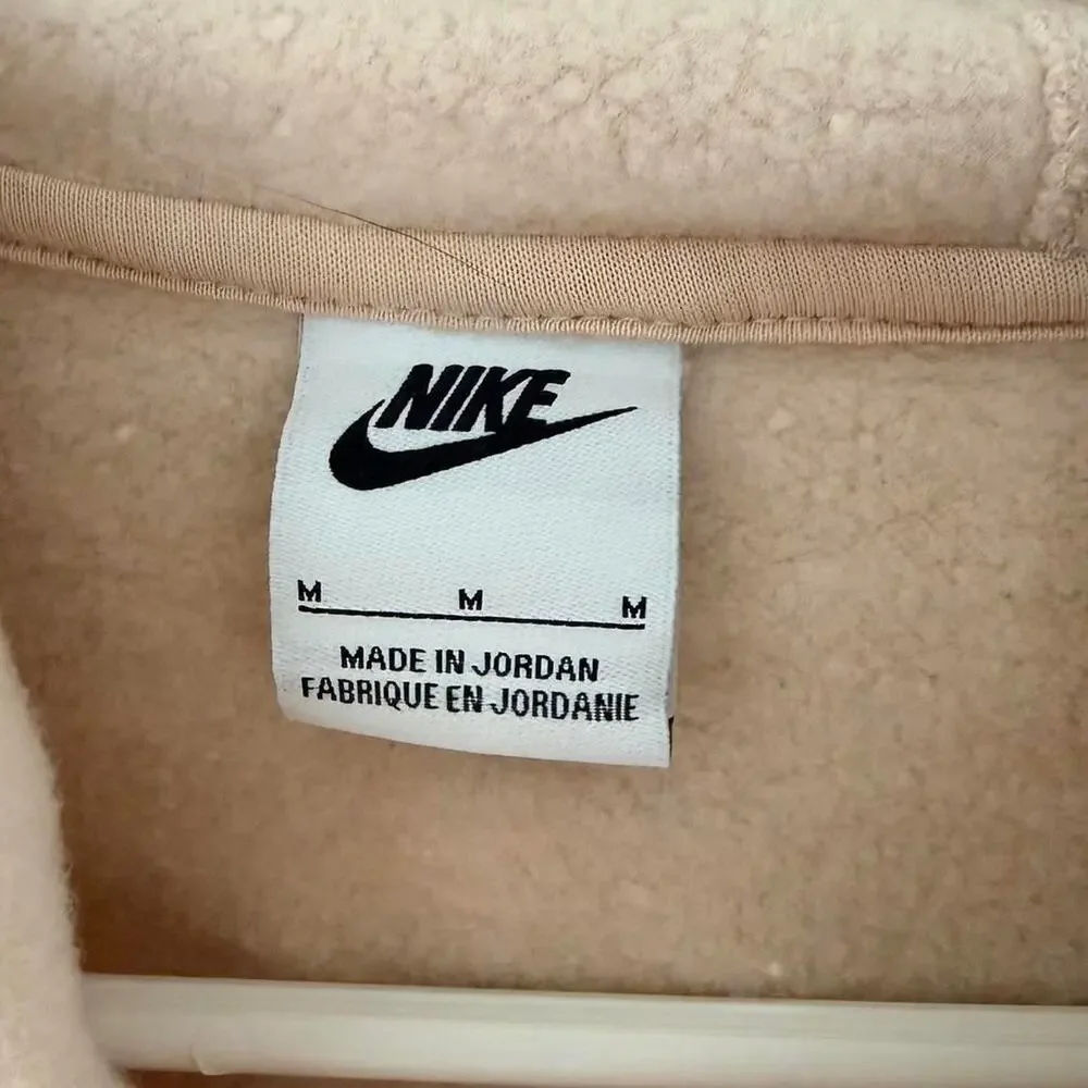 Nike tan hoodie size m